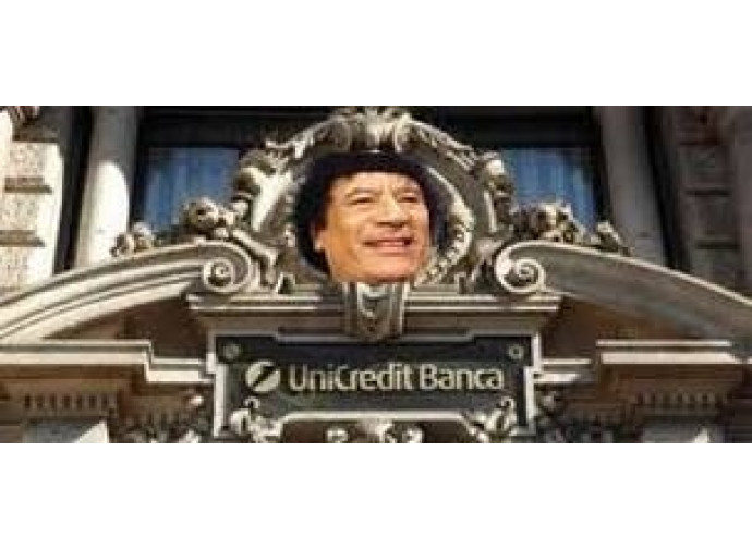 gheddafi unicredit